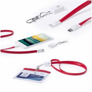 Cable Usb con Cierre Mosquetón