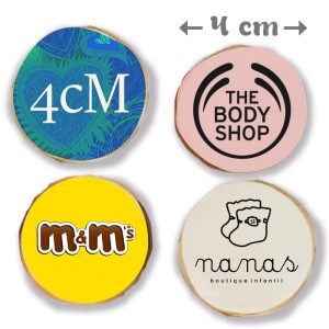 Galletas Personalizadas Redondas 4 cm