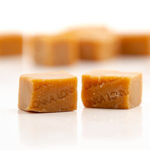 Toffee de vainilla con sal marina Havssalt Vaniljfudge