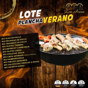 Lote plancha verano