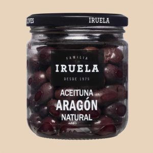 Aceituna negra de Aragón al natural – Iruela