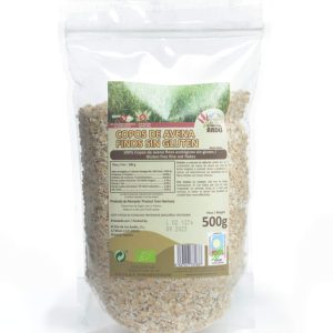 Copos de avena finos sin gluten 500gr