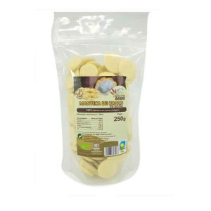 Manteca de Cacao Criollo Trozos 250gr.